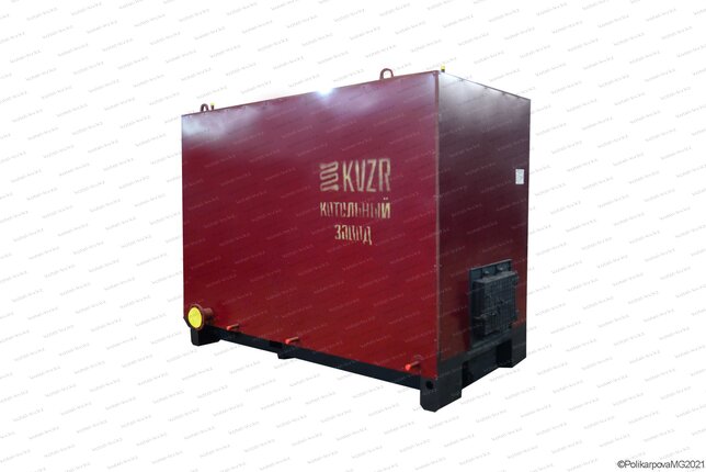 Котел 0.6 МВт с топкой ОУР