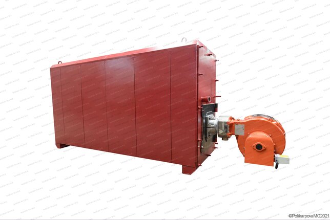 Газовый котел 0.6 МВт промышленный