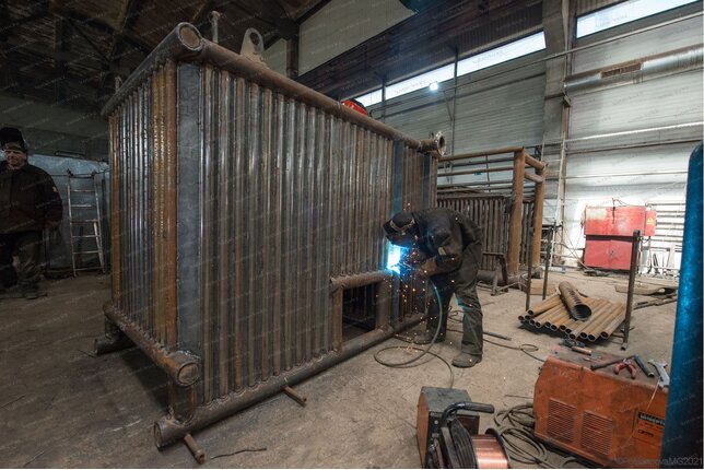 Изготовление котла КВм 1.16 МВт