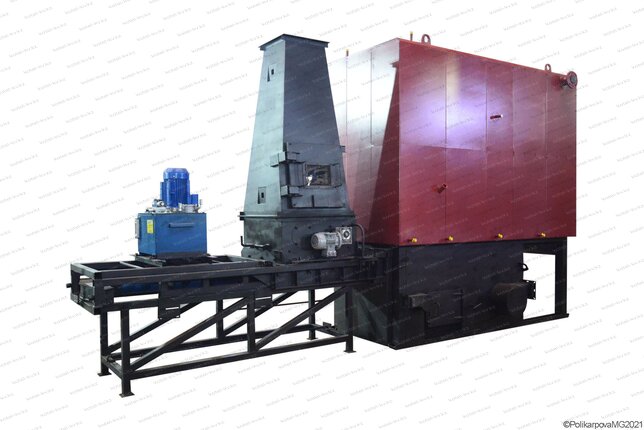 Котел 0.25 МВт на опилках автоматический