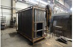 Котел 0.47 МВт на дровах - изготовление
