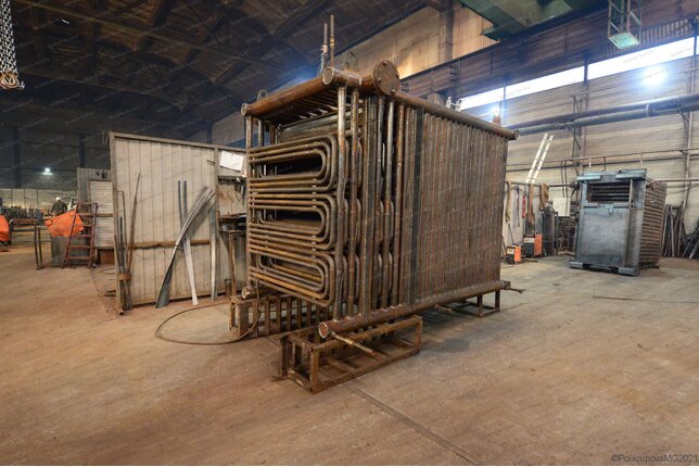 Котел 1000 кВт на дровах - изготовление