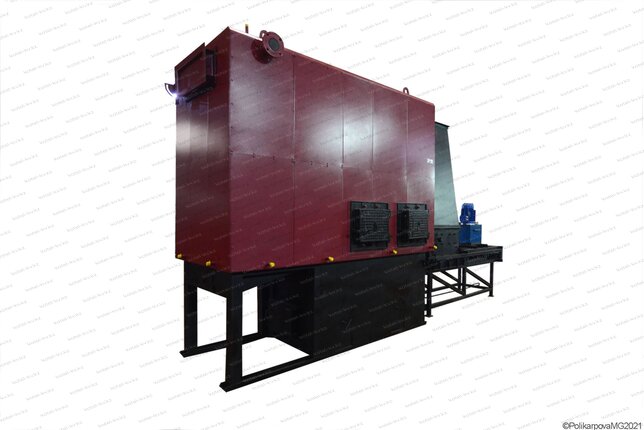 Котел 800 кВт на щепе и опилках автоматический