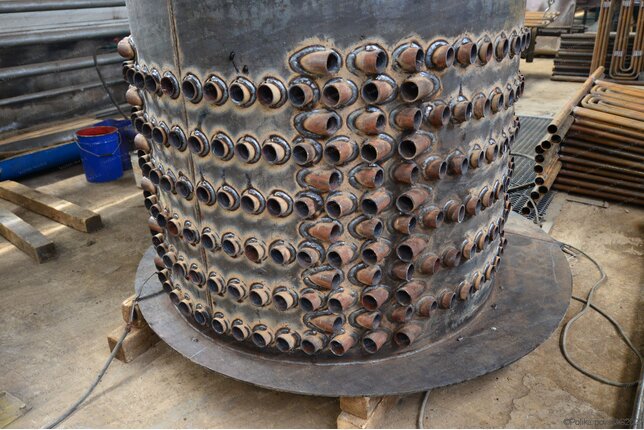 Угольный паровой котел 1.2 т в час температура пара 170 С изготовление